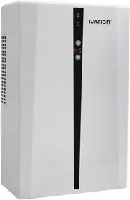 img 4 attached to 🌧️ Ivation IVADM45 Intelligent Dehumidifier - Powerful Mid-Size Thermo-Electric Unit with Auto Humidistat for Small Spaces up to 100 Sq Ft