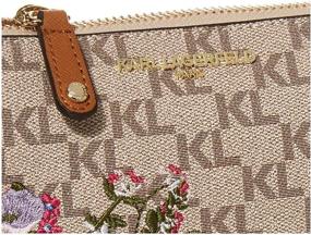 img 2 attached to Karl Lagerfeld Paris Wristlet SUMMER Women's Handbags & Wallets