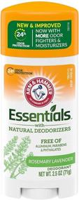 img 4 attached to 🌿 Дезодорант Arm & Hammer Essentials Fresh - 2.5 унции, набор из 2