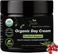 usda certified organic face moisturizer - natural anti wrinkle day cream for dry skin - organic anti aging face cream - moisturizing day cream - effective anti wrinkle face cream logo