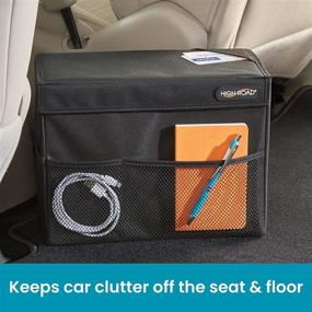 img 3 attached to 🚘 Maximize Space and Organization with the High Road Carganizer Car Console Organizer and Protective Cover