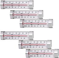 optimized 6 pack fridge refrigerator freezer thermometer logo