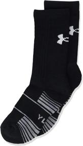 img 4 attached to Black and White Boys' Clothing: Under Armour Socks