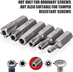 img 1 attached to 🔧 Enhance Your Toolbox with the ARUCMIN 214-Piece Screwdriver Bit Set: Trustworthy S2 Steel Drill bit set Power Bit Set with Security Bits