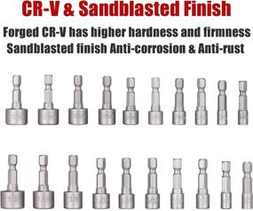 img 2 attached to 🔧 Enhance Your Toolbox with the ARUCMIN 214-Piece Screwdriver Bit Set: Trustworthy S2 Steel Drill bit set Power Bit Set with Security Bits