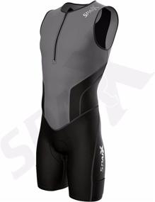 img 3 attached to Sparx X Men's Racing Triathlon Suit: Tri Cycling Skin Suit for Bike, Swim, Run