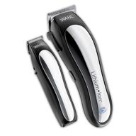 wahl clipper lithium ion combo kit: cordless haircutting & trimming - razor for heads, beards & body grooming - model 79600-2101 logo