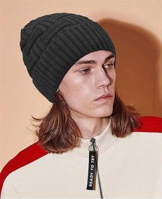 img 3 attached to 🧣 Warm Knitted Wool Thick Baggy Slouchy Beanie Skull Cap for Men Women - Loritta Winter Hat: Perfect Gift Idea