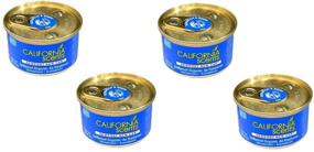 img 1 attached to Revitalize Your Ride with California Scents Spillproof Organic Air 🌿 Freshener - Newport New Car Scent, 1.5 oz (Pack of 4)