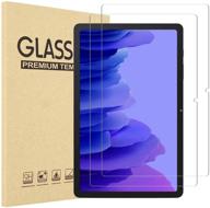 2 упаковки защитного стекла для экрана galaxy tab a7 - закаленное стекло для samsung galaxy tab a7 2020 10,4 дюйма (sm-t505/sm-t500) логотип