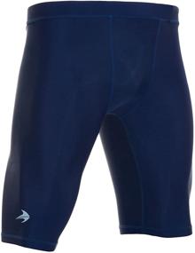 img 4 attached to 🩲 CompressionZ Performance Series Men's Sports Compression Shorts