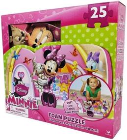 img 1 attached to Optimized for SEO: Disney Minnie 25-Piece Floor Puzzle