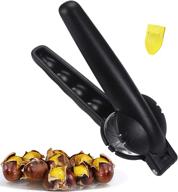 🌰 bigsunny chestnut cutter tool opener knife (black) - efficient and versatile chestnut opener logo