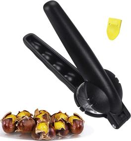 img 3 attached to 🌰 BIGSUNNY Chestnut Cutter Tool Opener Knife (Black) - Efficient and Versatile Chestnut Opener