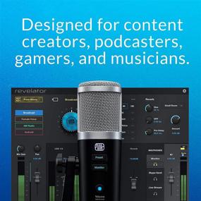 img 1 attached to 🎙️ Enhance Your Podcasting and Live Streaming with the PreSonus Revelator USB Condenser Microphone: Featuring Built-in Voice Effects, Loopback Mixer, and Skype/Zoom/Discord Compatibility!