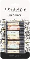 friends tv show 7 day flavoured lip balms - keep your lips moisturized with seven fun flavors! logo