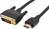 🔌 amazon basics hdmi to dvi adapter cable – 6ft, 1-pack (black) – enhance your video connectivity logo