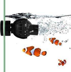 img 1 attached to Enhance Water Flow in Your 20-80 Gallon Fish Tank with FREESEA Aquarium Wave Maker Power Head Circulation Pump - Magnet Suction Base Included!