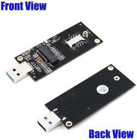 img 4 attached to 🔌 NGFF(M.2) Key B to USB 3.0 Adapter with SIM 6pin Slot for WWAN/LTE Module - Enhanced Connectivity and SIM Support