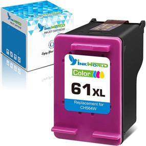 img 4 attached to 🖨️ InkWorld Remanufactured 61XL Tri-Color Ink Cartridge Replacement for HP Envy 4500/4502/5530, DeskJet 2512/1512/2542/2540/2544, OfficeJet 4630, and more (1 Color)