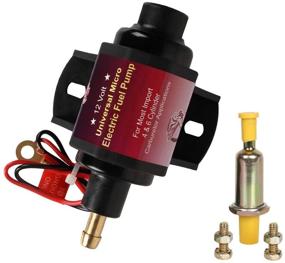 img 4 attached to 🔌 Bang4buck Solid Universal Electric Fuel Pump - Heavy Duty 2-3.5 P.S.I. for Gasoline Vehicles