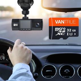 img 1 attached to 📷 Vantrue 32GB microSD Card with Adapter, U3, UHS-I High Speed SD Card for Dash Cams and Home Security Video Cameras