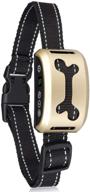 🐶 2022 upgrade version rechargeable no bark collar for dogs - amazingbuy anti-bark training collar with beep, vibration, safe shock, and adjustable sensitivity - reflective collar for small, medium, and large dogs logo