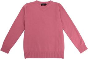 img 4 attached to XRAY Boys V Neck Sweater Middleweight Boys' Clothing in Sweaters