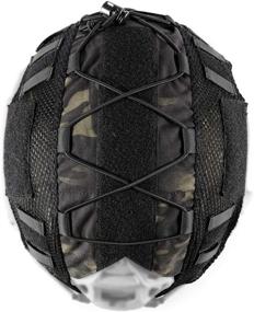 img 3 attached to OneTigris Multicam Helmet Cover Ballistic Sports & Fitness