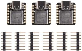 img 4 attached to Seeed Studio Seeeduino XIAO SAMD21 Cortex M0+ Board: 100% Arduino IDE Compatibility, Breadboard Mountable, USB Type-C (3pcs)