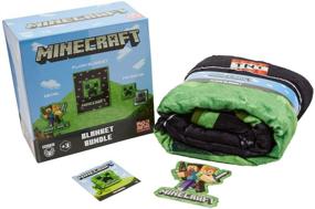 img 2 attached to Minecraft Boys Fleece Throw Blanket