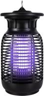 🪰 15w bug killer with 3800 volt uv lamp - electric bug zapper/pest repeller for indoor and outdoor use - effective fly, mosquito, and insect killer - repellent trap, eliminator, catcher, and lure-zap logo