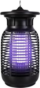 img 4 attached to 🪰 15W Bug Killer with 3800 Volt UV Lamp - Electric Bug Zapper/Pest Repeller for Indoor and Outdoor Use - Effective Fly, Mosquito, and Insect Killer - Repellent Trap, Eliminator, Catcher, and Lure-Zap