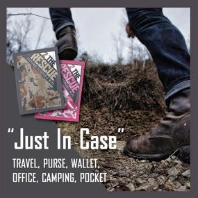 img 1 attached to 2 THE RESCUE Travel Wipes (Camo) [32 Pack]: Portable Hygiene Solution for On-the-go Cleanliness