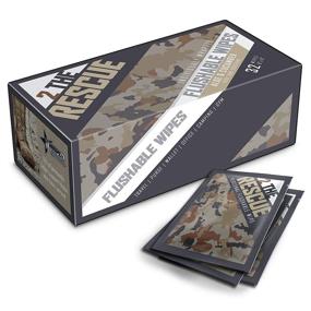 img 4 attached to 2 THE RESCUE Travel Wipes (Camo) [32 Pack]: Portable Hygiene Solution for On-the-go Cleanliness