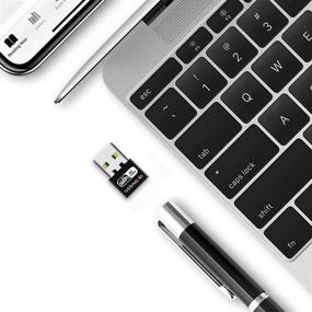 img 2 attached to 1300Mbps 802.11AC Wireless USB WiFi Adapter for PC | 5G/2.4G WiFi Dongle for Desktop Laptop | USB WiFi Adapter for Windows & Mac | WiFi USB Network Adapters for WIN7 8 10 XP Vista & MAC