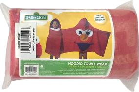 img 1 attached to Jay Franco Sesame Street Kids Hooded Towel: Cozy and Fun Bath Time Essential