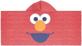 img 2 attached to Jay Franco Sesame Street Kids Hooded Towel: Cozy and Fun Bath Time Essential