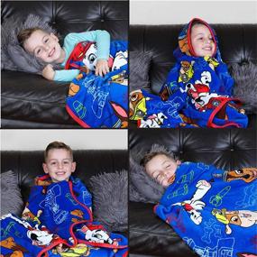 img 3 attached to 🐾 Super Soft Plush Paw Patrol Throw Blanket by Franco Kids Bedding - 46 in x 60 in