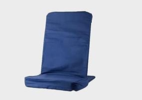 img 4 attached to 🪑 BackJack BJI Original BackJack-Made in The USA: Tough Duck Navy Lightweight Floor Seating Chair for Gaming, Families, Parents, Daycare, Back Support, Reading, Yoga, Meditation, Dorm, School