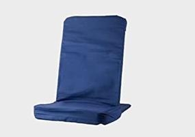 img 2 attached to 🪑 BackJack BJI Original BackJack-Made in The USA: Tough Duck Navy Lightweight Floor Seating Chair for Gaming, Families, Parents, Daycare, Back Support, Reading, Yoga, Meditation, Dorm, School