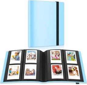 img 4 attached to Ablus 160 Pockets Mini Photo Album for Fujifilm Instax Mini Camera, Polaroid Snap, Z2300, SocialMatic Instant Cameras & Zip Instant Printer (Blue): Organize and Preserve Your Favorite Memories