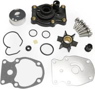 🚤 johnson evinrude omc water pump kit with housing replacement for 1980 and newer 20, 25, 30, and 35hp outboard motors - sierra 18-3382 393630 0393630 parts logo