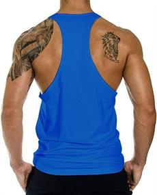 img 2 attached to GZXISI Bodybuilding Stringer Workout Sleeveless Sports & Fitness for Running