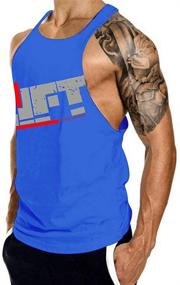 img 3 attached to GZXISI Bodybuilding Stringer Workout Sleeveless Sports & Fitness for Running
