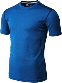 img 3 attached to H2H Men's American Henley Sleeve CMTTS0172 Shirt