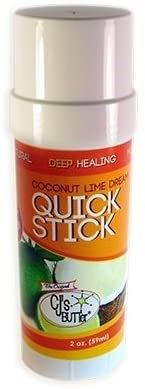 original cjs butter® quick stick diapering for diaper creams & ointments 로고