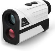 🏌️ wosports golf rangefinder: laser distance finder with slope, vibrating flag-lock, speed/angle measurement - upgraded battery cover - 800 yards logo