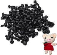 plastic washers crochet stuffed animals（6mm） logo