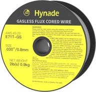 🔌 flux core gasless mig wire: mild steel e71tgs 0.030 inch diameter - 2 lbs spool logo
